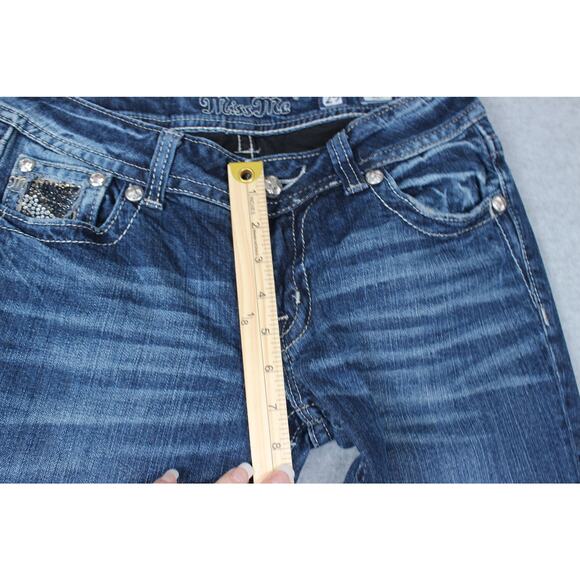 Miss Me JP5124B7‎ Boot Cut Denim Size 29X34 - Picture 7 of 11